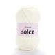 Пряжа для в'язання YarnArt Dolce 856 Вершковий - зображення 1