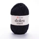Пряжа для в'язання YarnArt Dolce Maxi 742 Чорний - зображення 1