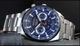 Наручний годинник хронограф чоловічий Seiko SSB407P1 100М - зображення 1