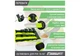 Утяжелители EasyFit 0,5-2,5 кг для ног и рук Черный-зеленый (EF-WHT-0,5-2,5-L) - изображение 4