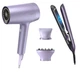 Фен PHILIPS BHD720/10 серії 7000 + Випрямляч для волосся PHILIPS BHS752/00 серії 7000 (комплект) - зображення 1