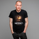 Футболка черная с оригинальным принтом для игромана Games "Метро Исход" Push IT ФП012655S - изображение 2