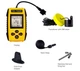 Эхолот Fish Finder 0.6-100м для летней и зимней рыбалки, портативный эхолот для рыбалки Желтый FF-77-BYellow - изображение 4