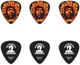 Набор медиаторов Dunlop JH-PT14H Jimi Hendrix Voodoo Fire Pick Tin Heavy 6 шт (R128407) - изображение 2