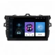 Штатна магнітола Lesko для Toyota Corolla X (E140, E150) 2006-2012 екран 9" 1/16Gb/ Wi-Fi Optima GPS Android - зображення 1