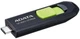 Флеш накопитель USB 256Gb ADATA UC300, Black/Green, Type-C 3.2 Gen 1, до 100 МБ/с (ACHO-UC300-256G-RBK/GN) - изображение 2