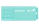 Флеш накопитель USB 64Gb Goodram UME3 "Care", Teal, USB 3.2 Gen 1, до 60/20 МБ/с (UME3-0640CRR11) - изображение 2