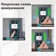 Цифровой детектор металла скрытой проводки дерева Hanmatek SF1 - изображение 4