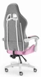 Компьютерное кресло Hell's Rainbow Pink-Gray тканина (5904204981392) - изображение 9