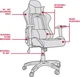 Кресло SPEEDLINK Regger Gaming Chair Yellow (SL-660000-YW) - изображение 4