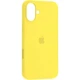 Чехол силиконовый Epic Premium Silicone Case Full Cover для Apple iPhone 16 Plus yellow - изображение 1