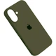 Чехол силиконовый Epic Premium Silicone Case Full Cover для Apple iPhone 16 Plus army green - изображение 2