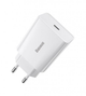 Сетевое зарядное устройство Baseus Speed Mini Quick Charger 1C 20W EU белый (CCFS-SN02) - изображение 1
