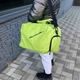Спортивная сумка салатовая женская дорожная универсальная Route light green - изображение 3