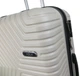Большой пластиковый чемодан на колесах 115L GD Polo 60k001 бежевый - изображение 6