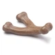 Benebone Puppy Wishbone Bacon игрушка для грызения Рычаг со вкусом бекона S для щенков весом до 13 кг 829500 - изображение 2