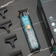 Машинка для стрижки VGR V-961 прозрачная аккумуляторная беспроводная LED дисплей профессиональная - изображение 6