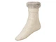 Носки 2 пары утепленные мехом для женщины Sansibar LYCRA® 448530 35-38 Комбинированный - изображение 3