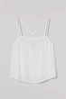 Топ H&M 968550П 36 белый - изображение 1