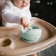 Мисочка силіконова з присоскою (Зелений)/"Babyono" - зображення 4