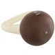 Гиря м'яка BLOOM SOFT KETTLEBELL LB7012-2 2кг (верх-PVC, наповнювач-пісок, Білий-коричневий) - зображення 4