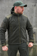 Костюм Флісова куртка-кофта SHARK Штани Kayman OLIVE (олива) M(48) - зображення 7