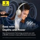 Бездротові навушники Baseus Bass 35 Max Stellar White - изображение 12