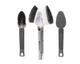 Двостороння щітка з дозатором для миття посуду UKC Dish Wand Scrub Drush 2в1 Сірий - зображення 4