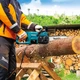 Пила ланцюгова Makita DUC357Z акумуляторна LXT, 18В + 18В, 350мм (DUC357Z) - изображение 9