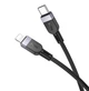 Кабель Hoco X109 Energy PD silicone charging data cable iP(L-2M) Black - изображение 1