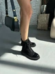 Жіночі черевики демісезонні ShoesBand Чорні натуральна замша з лаковим носком 36 (23,5 см) (S55141-3д) - зображення 1