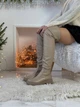 Женские зимние сапоги-чулки ShoesBand Цвет латте натуральная кожа 40 (26 см) (S71011-1е) - изображение 2