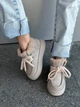 Женские зимние ботинки ShoesBand Бежевые натуральная замша 37 (24 см) (S74021-2з) - изображение 1