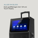 Караоке-система візок Auna Pro KTV 15,4 дюйми Wi-Fi BT USB SD HDMI - зображення 4
