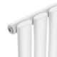 Вертикальный радиатор Ellipse 480х1800-8, anticor, белый (02-145032-4818) - изображение 4