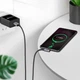 Кабель UGREEN US284 USB 2.0 to Type-C M 1м 90° 12V 3A Black-Grey (50941) - изображение 4