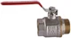 Кран шаровой прямой SOLOMON 1 1/2" ЗВ КР PN40 В1002FM - изображение 1