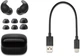 Навушники Sony LinkBuds Fit Black (WFLS910NB) - зображення 7