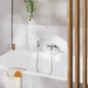 Смеситель для ванны GROHE Cubeo 1018140000 с душевым гарнитуром - изображение 14