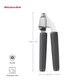 Прес для часнику KitchenAid Coreline сірий 19 см (KAS132OHCGG) - зображення 5