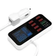 Автомобильное 8-портовое USB + Type-C зарядное устройство 12-24V 40W LED дисплей QC3.0 PD3.0 ( код: WLX-A9S+ ) - изображение 2