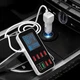 Автомобильное 8-портовое USB + Type-C зарядное устройство 12-24V 40W LED дисплей QC3.0 PD3.0 ( код: WLX-A9S+ ) - изображение 6