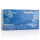 Перчатки нитриловые MEDIPLUS NitryPlus BLUE неопудренные, размер XL, 100 шт - изображение 1