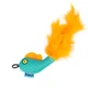 Игрушки Barksi Игрушка для кошек, ментолова рыбка с колокольчиком и перьями 1 шт (3436) - изображение 3
