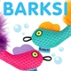 Игрушки Barksi Игрушка для кошек, розовая рыбка с колокольчиком и перьями 1 шт (3435) - изображение 5