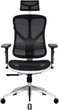 Fotel biurowy ergonomiczny Diablo Chairs V-Basic White-Black (5902560334562) - obraz 2