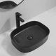 Раковина накладна MIXXUS PREMIUM BEVEL-0103 BLACK 510х370х120mm (MP6520) - изображение 4