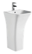 Раковина моноблок MIXXUS BEVEL-1101 450х435х830mm (отвір під змішувач, перелив) (MI6697) - изображение 10