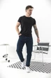 Джинси Чоловічі Regular Fit Without Karma 33 Темно Сині 472498079 - зображення 3