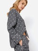 Піжама (сорочка + штани) Aruelle Joy pajama long 2XL Сіра (5905616143279) - зображення 4